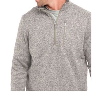 Woolrich Quarter Zip Pull-Over Fleece Sweater Sz M